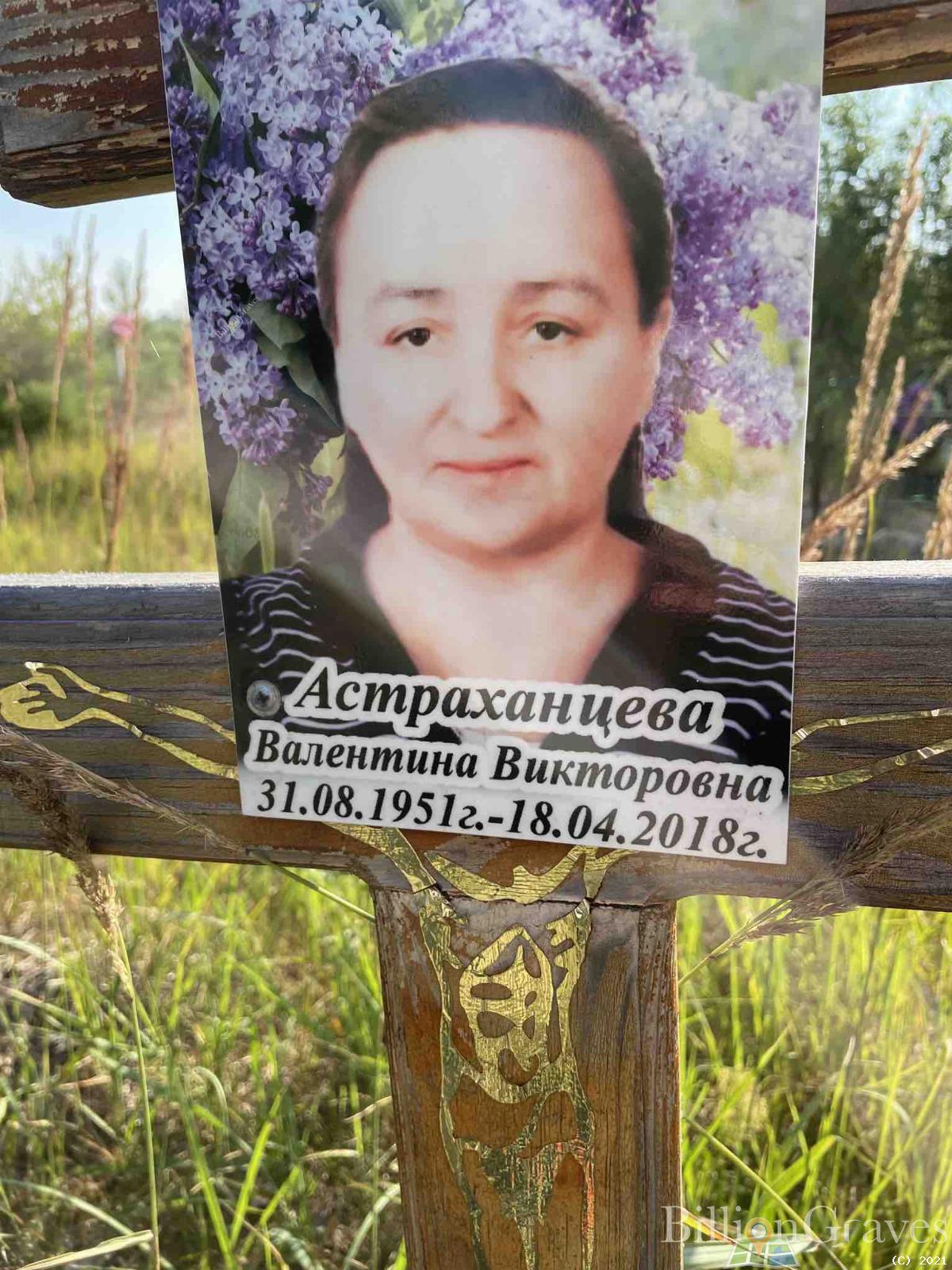 Астраханцева Валентина Викторовна