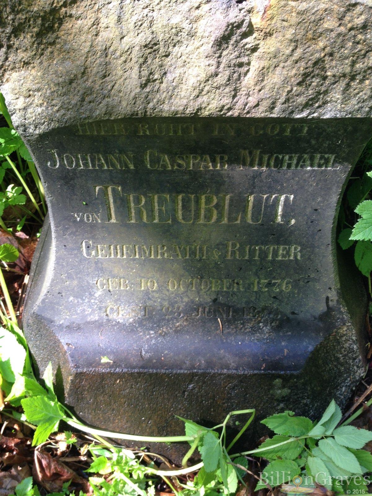 von Treublut Johann Caspar