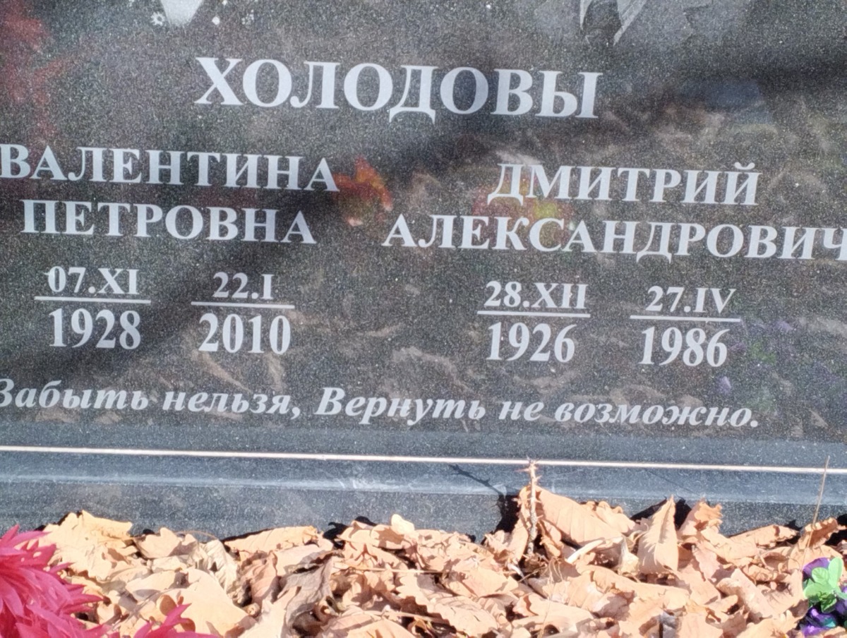 Холодов Дмитрий Александрович