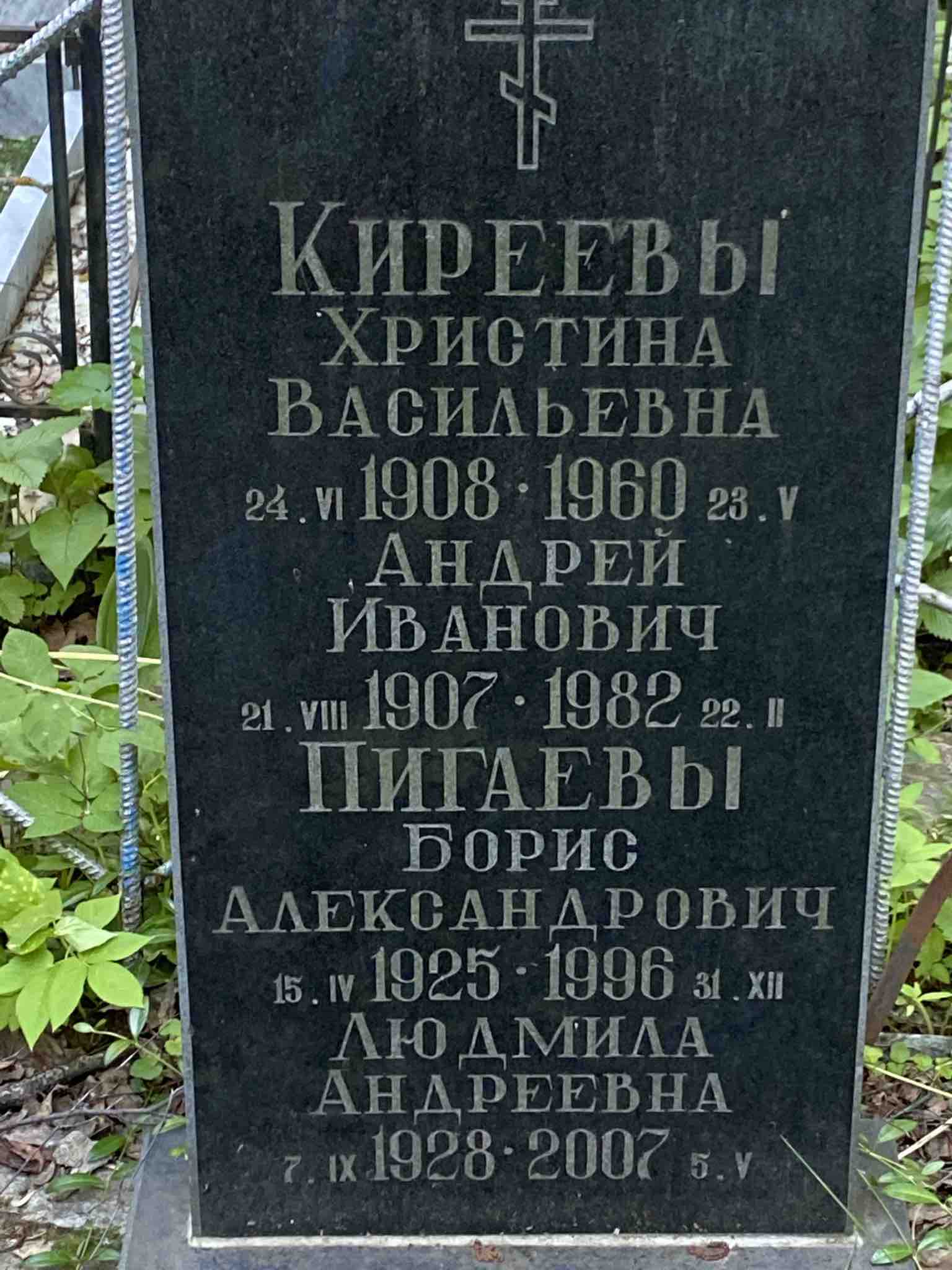Пигаева Людмила Андреевна