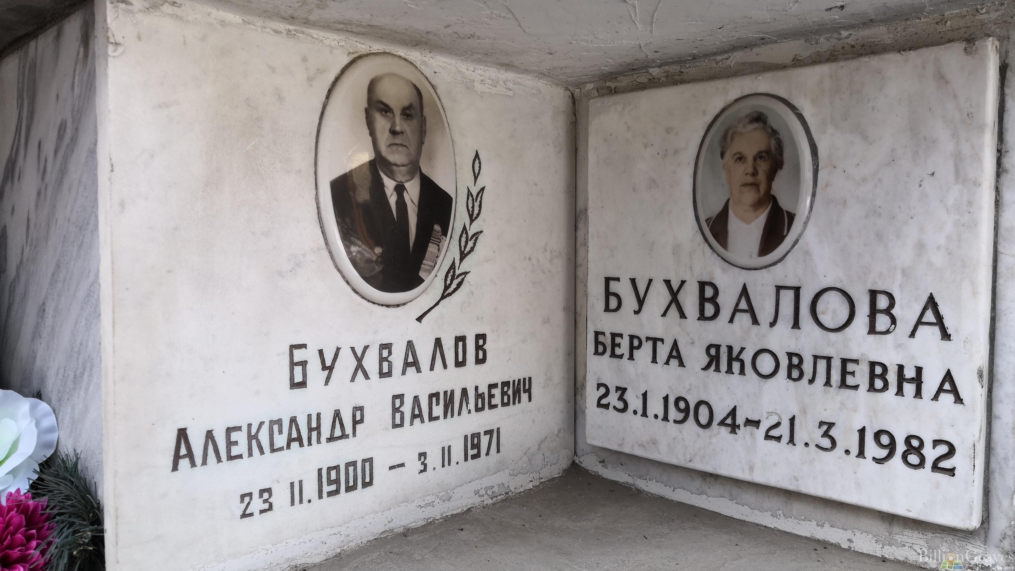 Бухвалова Берта Яковлевна