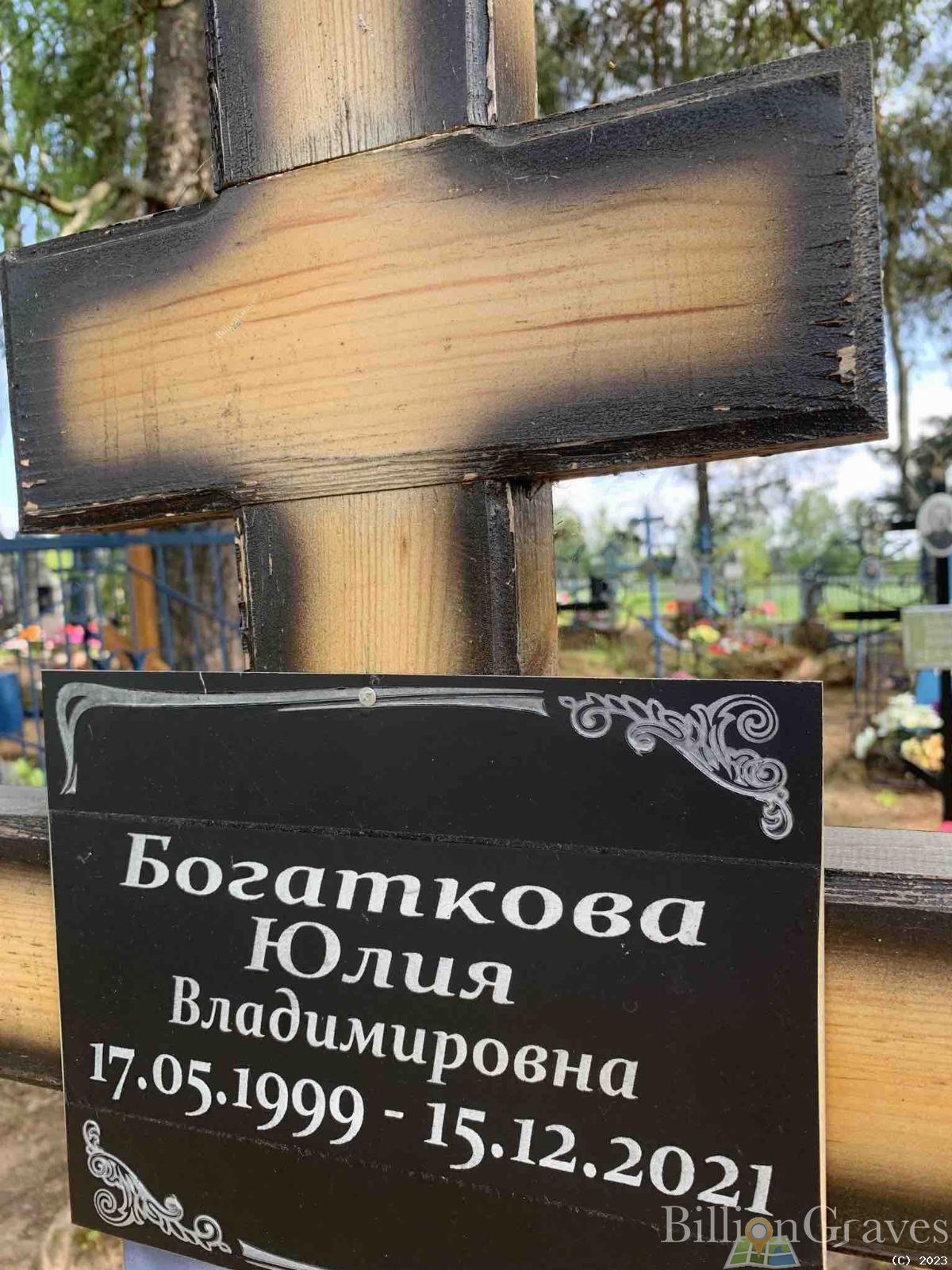 Богаткова Юлия Владимировна