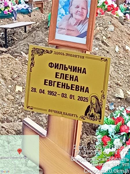 Фильчина Елена Евгеньевна