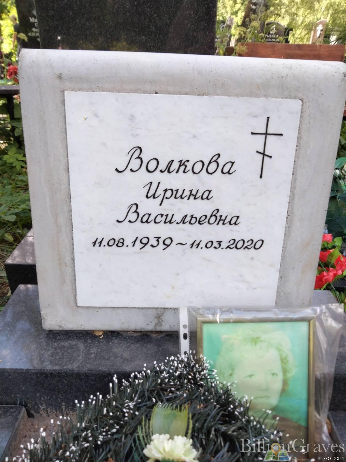 Волкова Ирина Васильевна