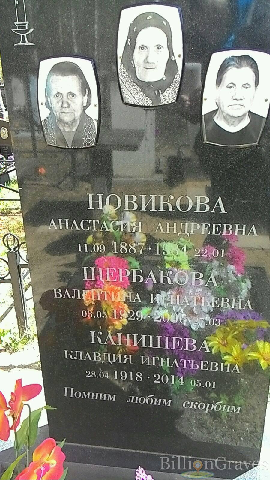 Щербакова Валентина Игнатьевна