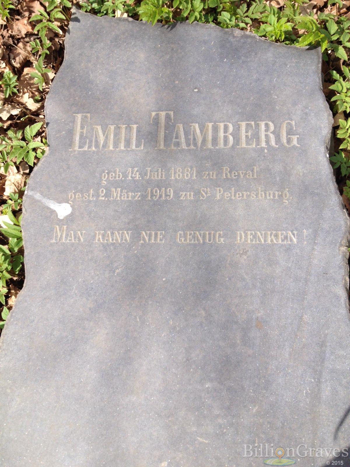 Tamberg Emil