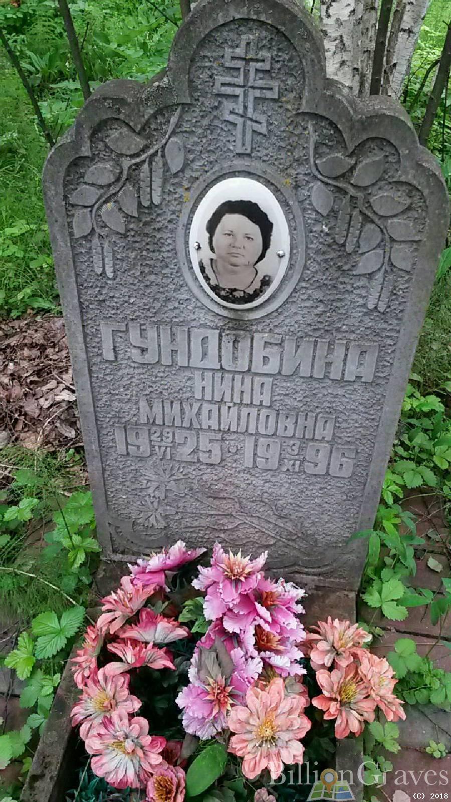 Гундобина Нина Михайловна