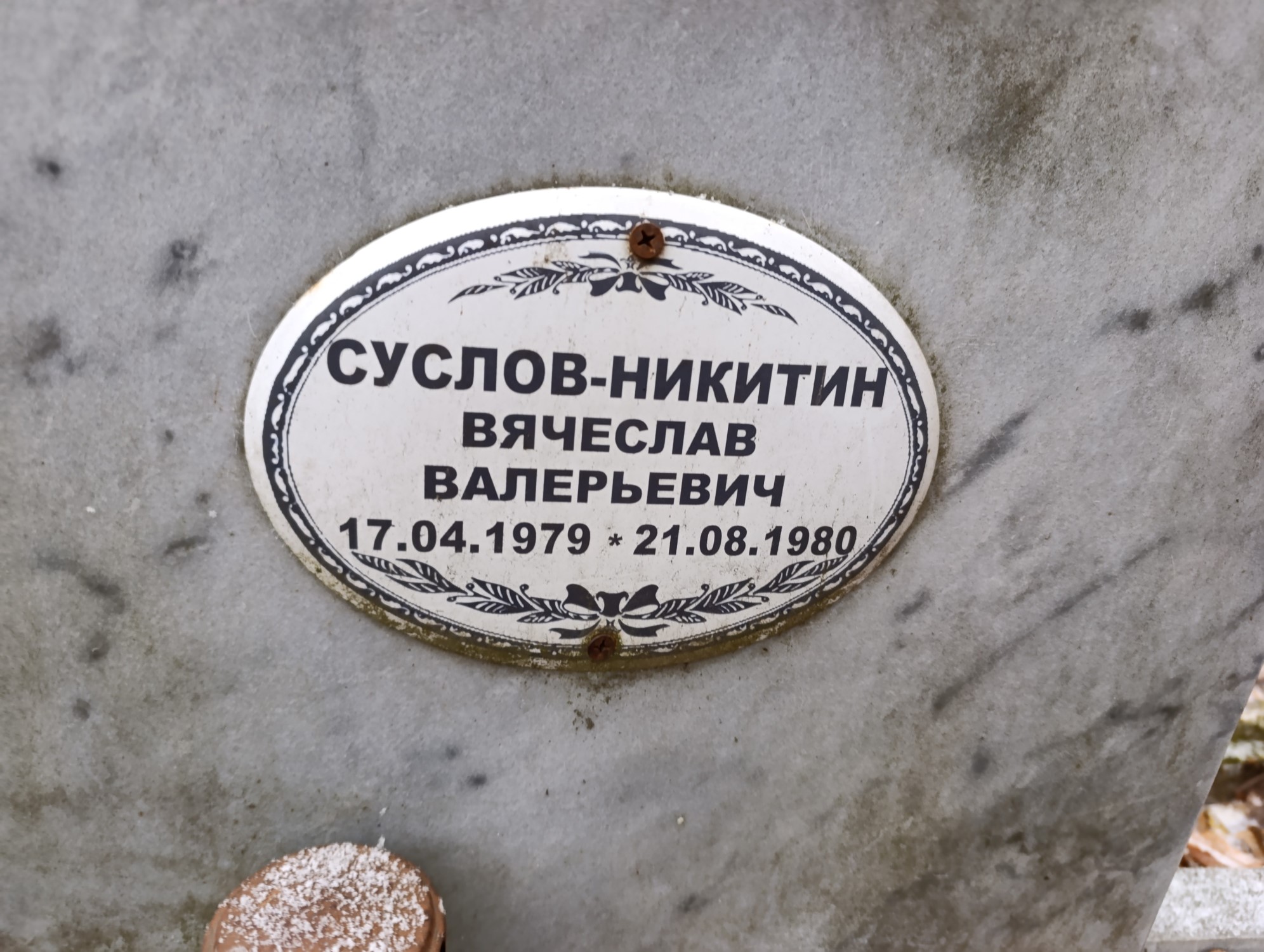 Суслов Никитин Вячеслав Валерьевич