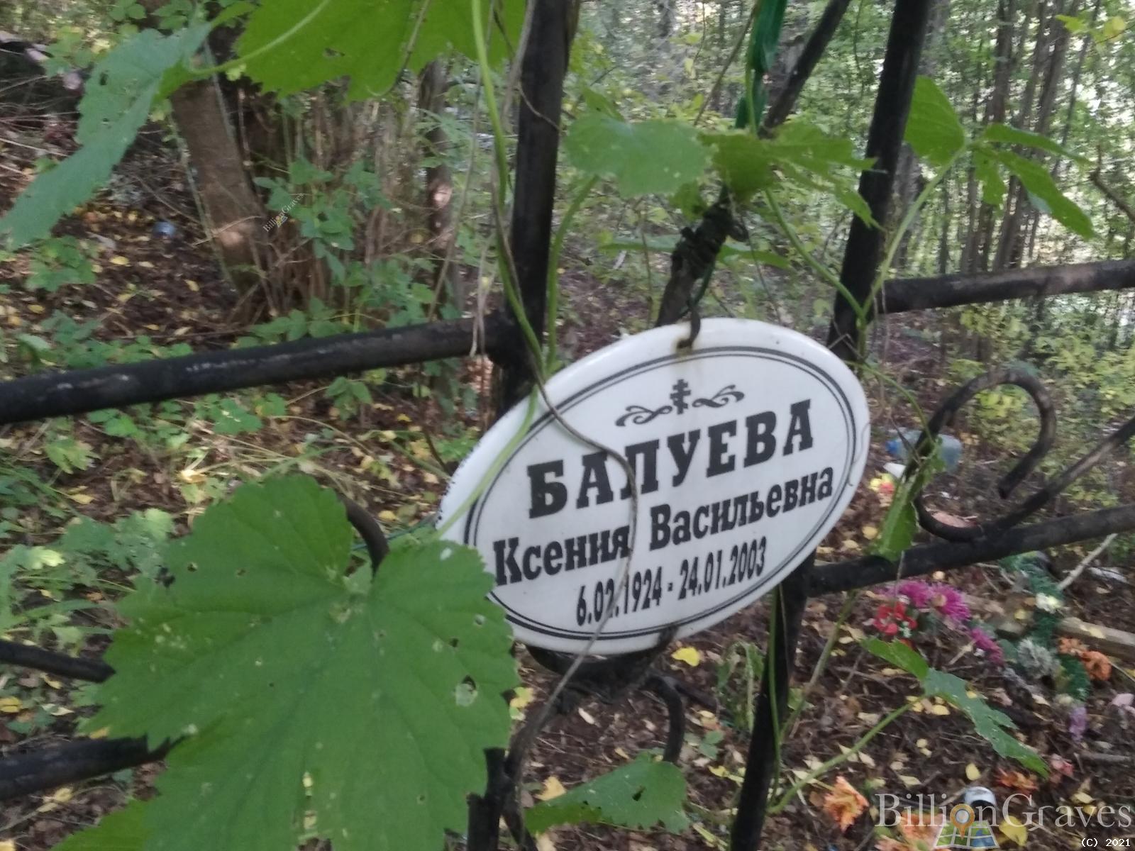 Балуева Ксения Васильевна