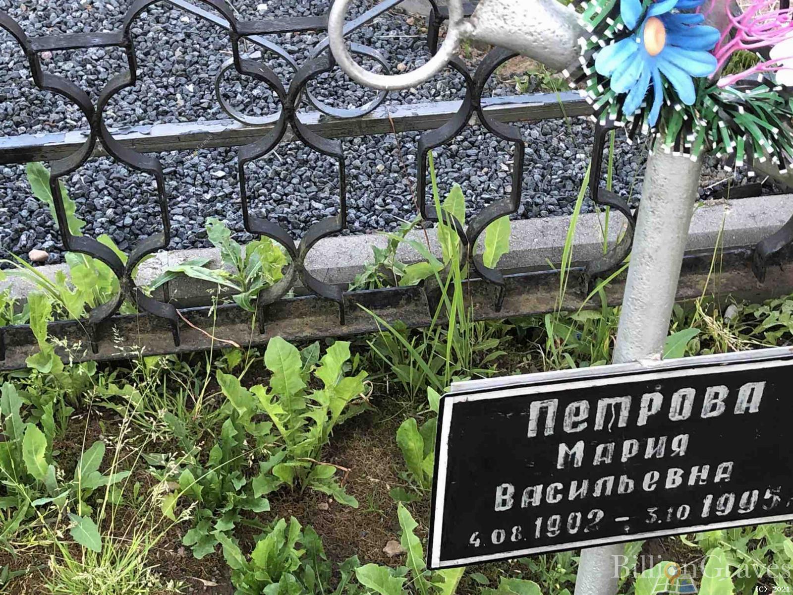 Петрова Мария Васильевна