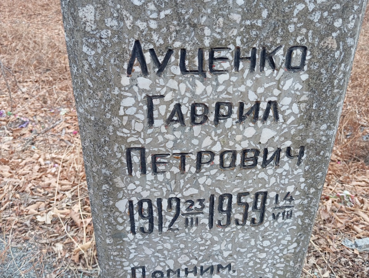 Луценко Гаврил Петрович