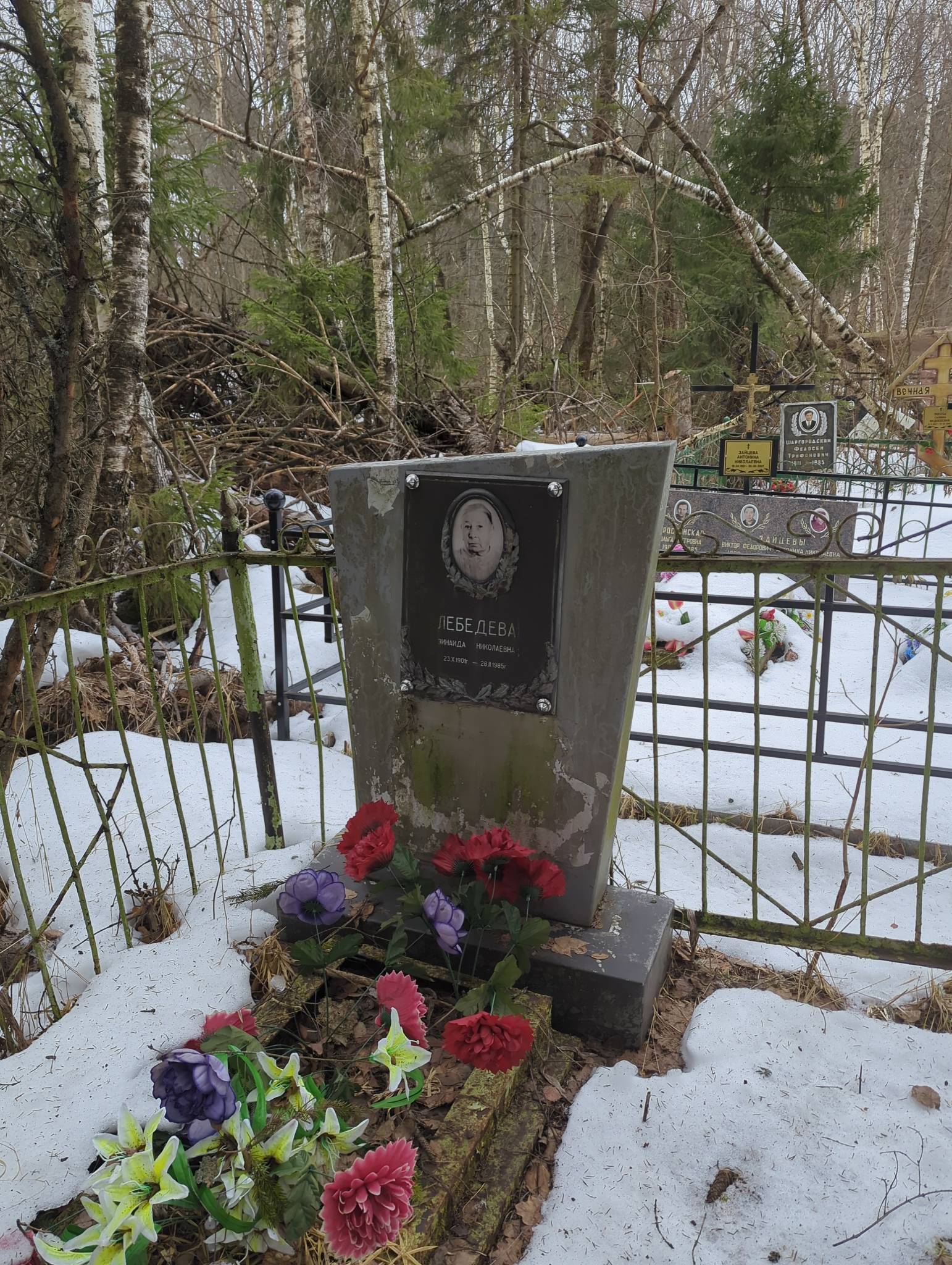 Лебедева Зинаида Николаевна