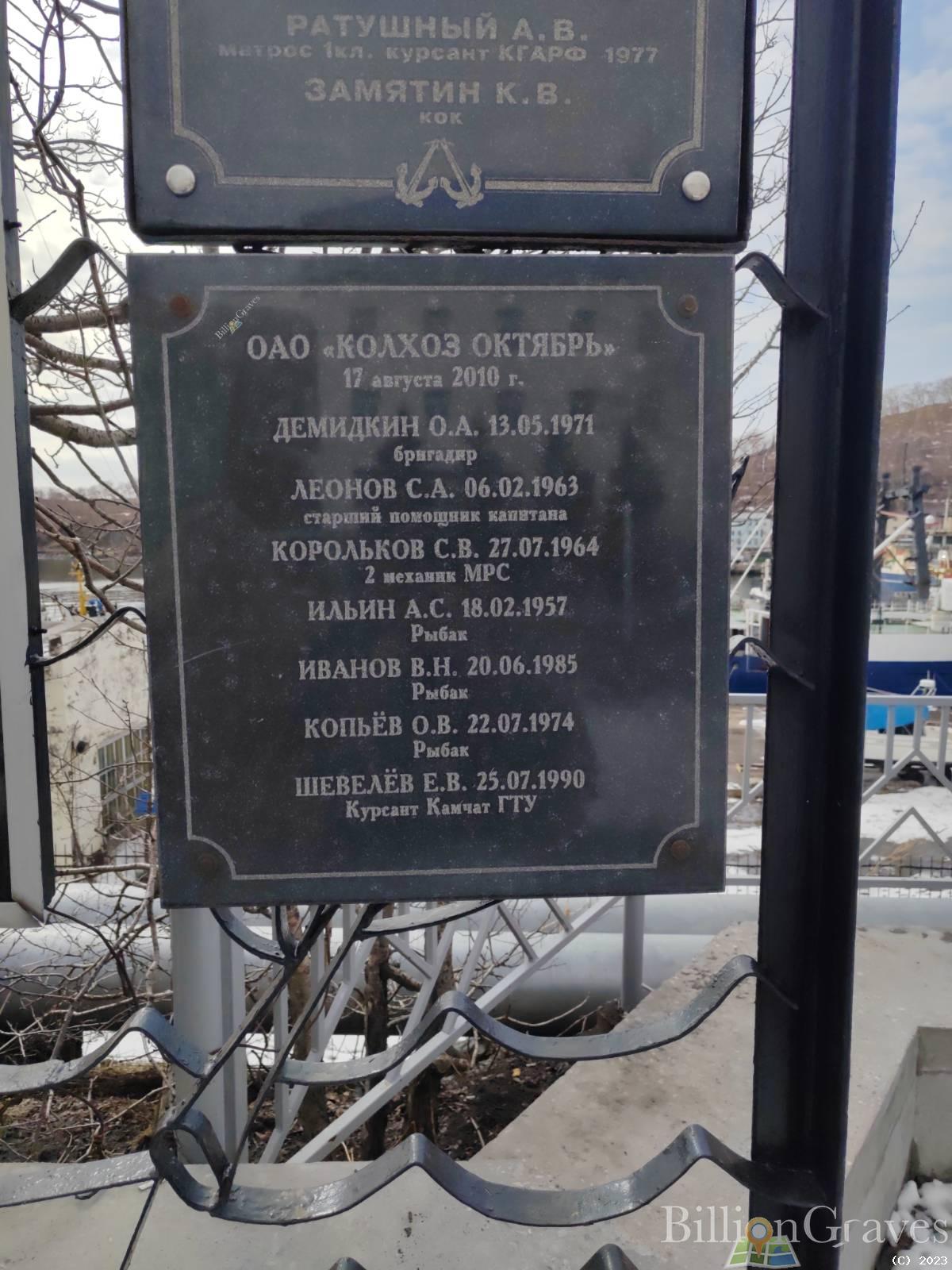 Шевелёв Е. В.