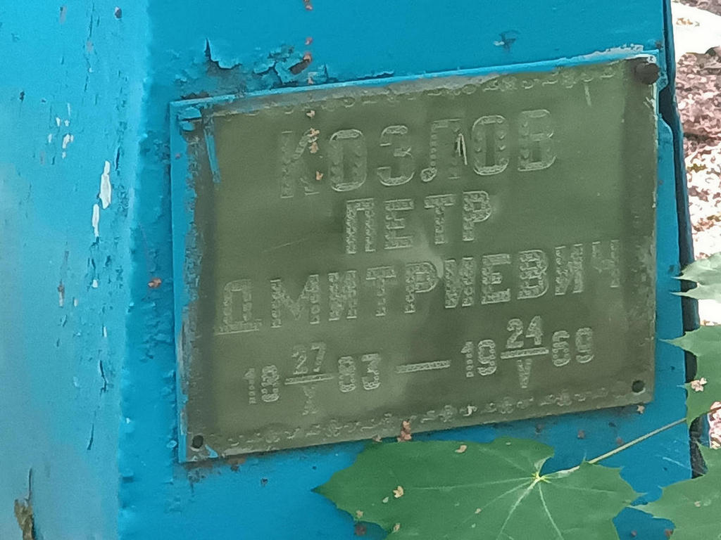 Козлов Петр Дмитриевич