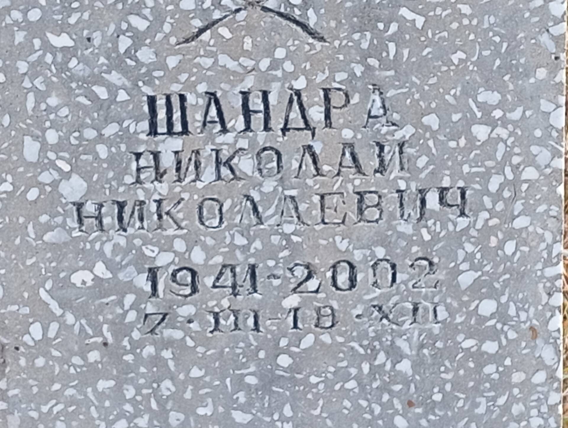 Шандра Николай Николаевич