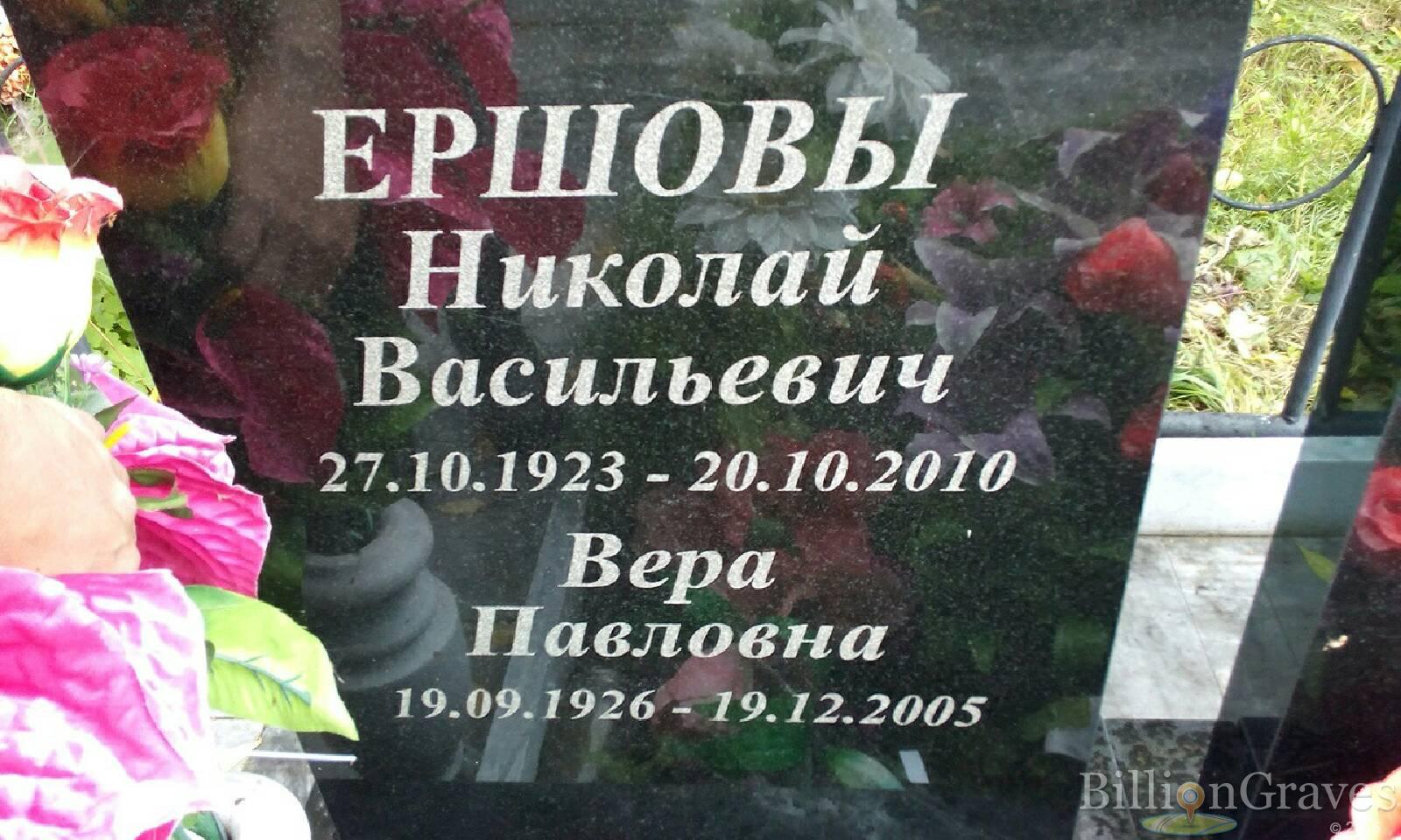 Ершов Николай Васильевич