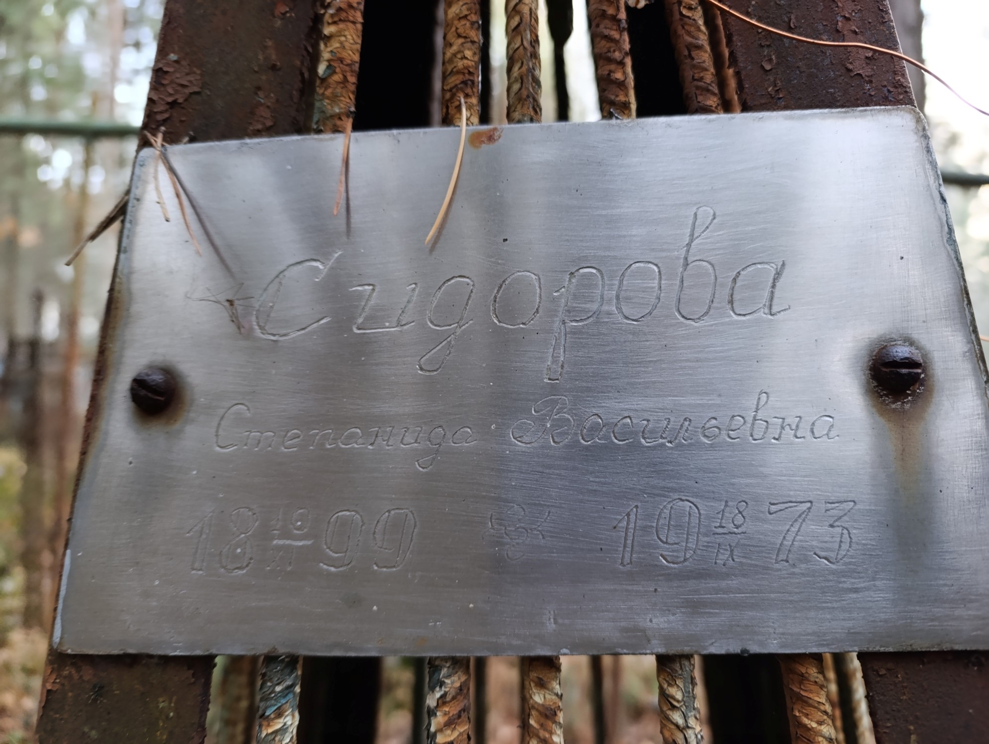 Сидорова Степанида Васильевна