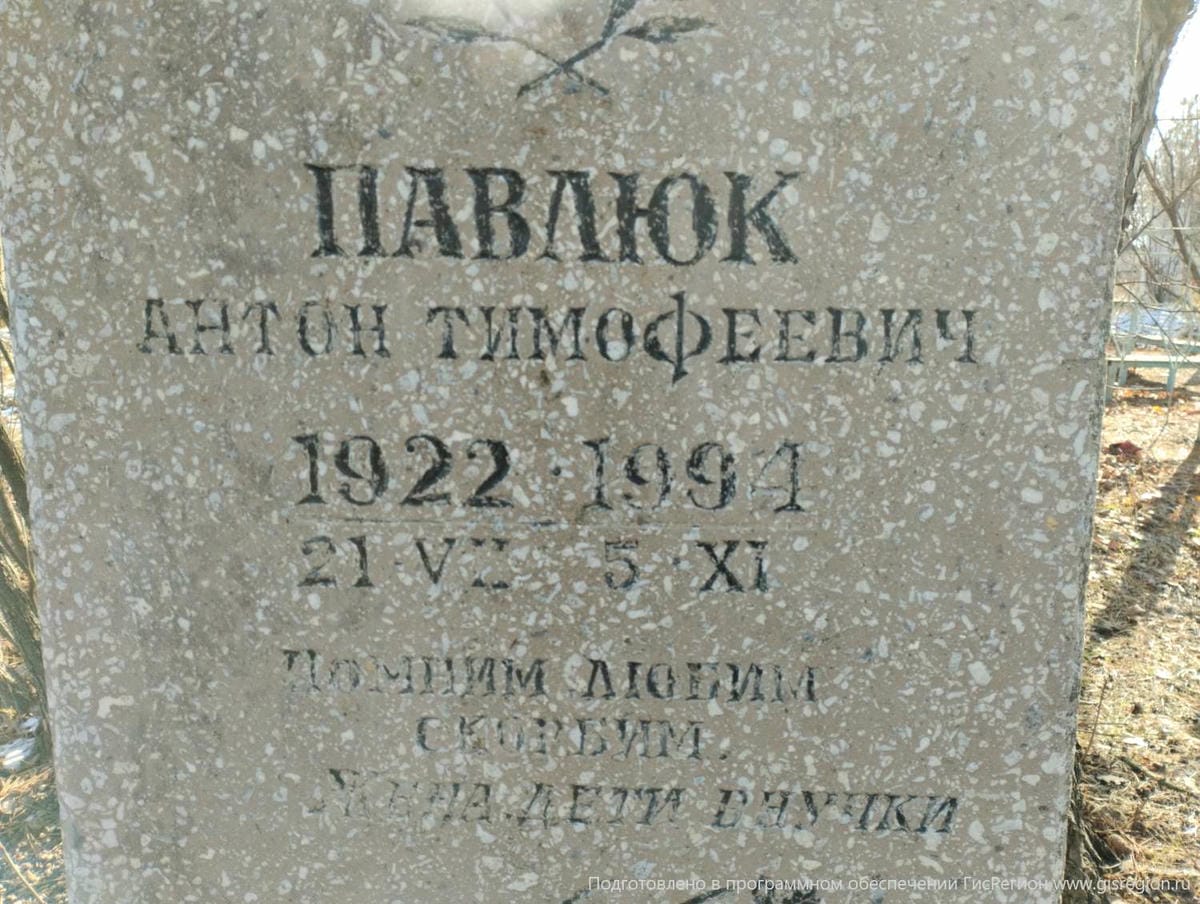 Павлюк Антон Тимофеевич