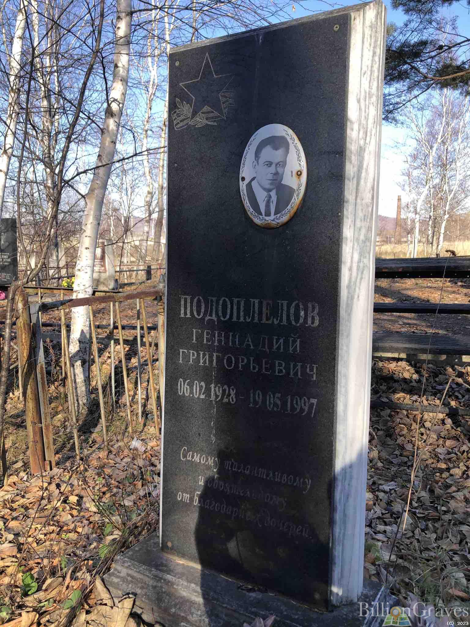Подоплелов Геннадий Григорьевич