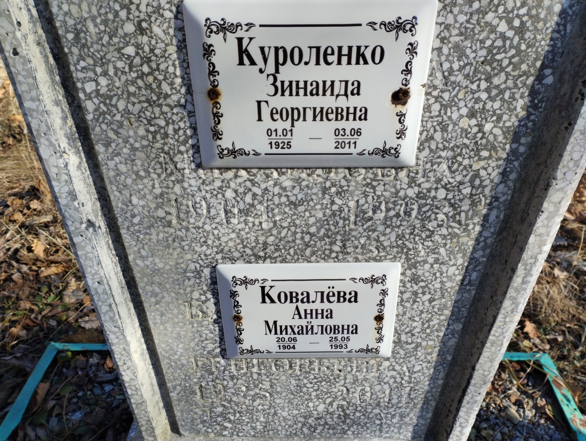 Куроленко Зинаида Георгиевна