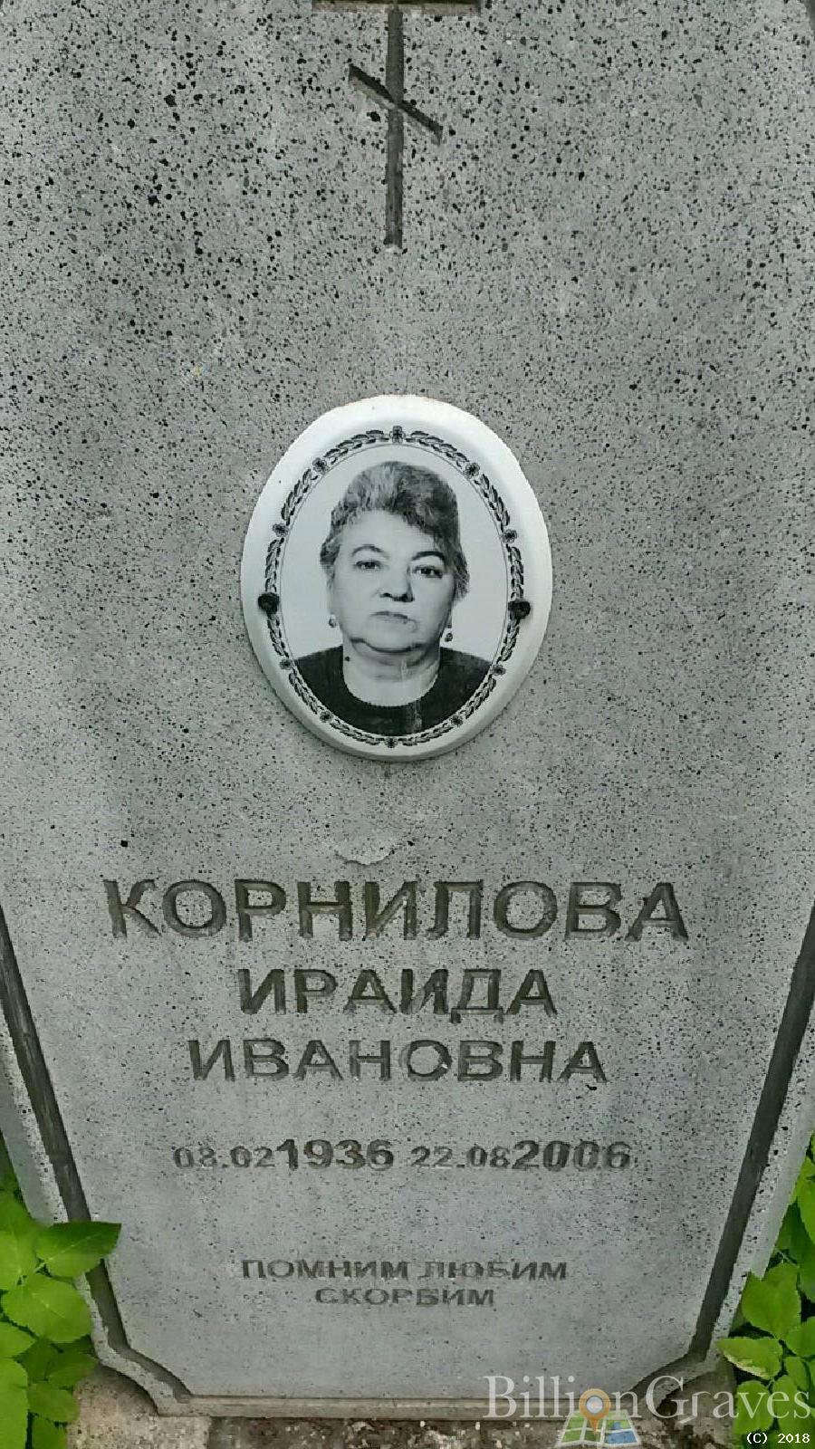 корнилова ираида ивановна