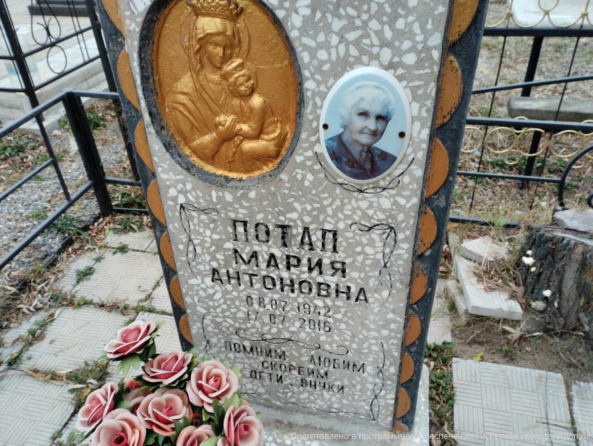 Потап Мария Антоновна