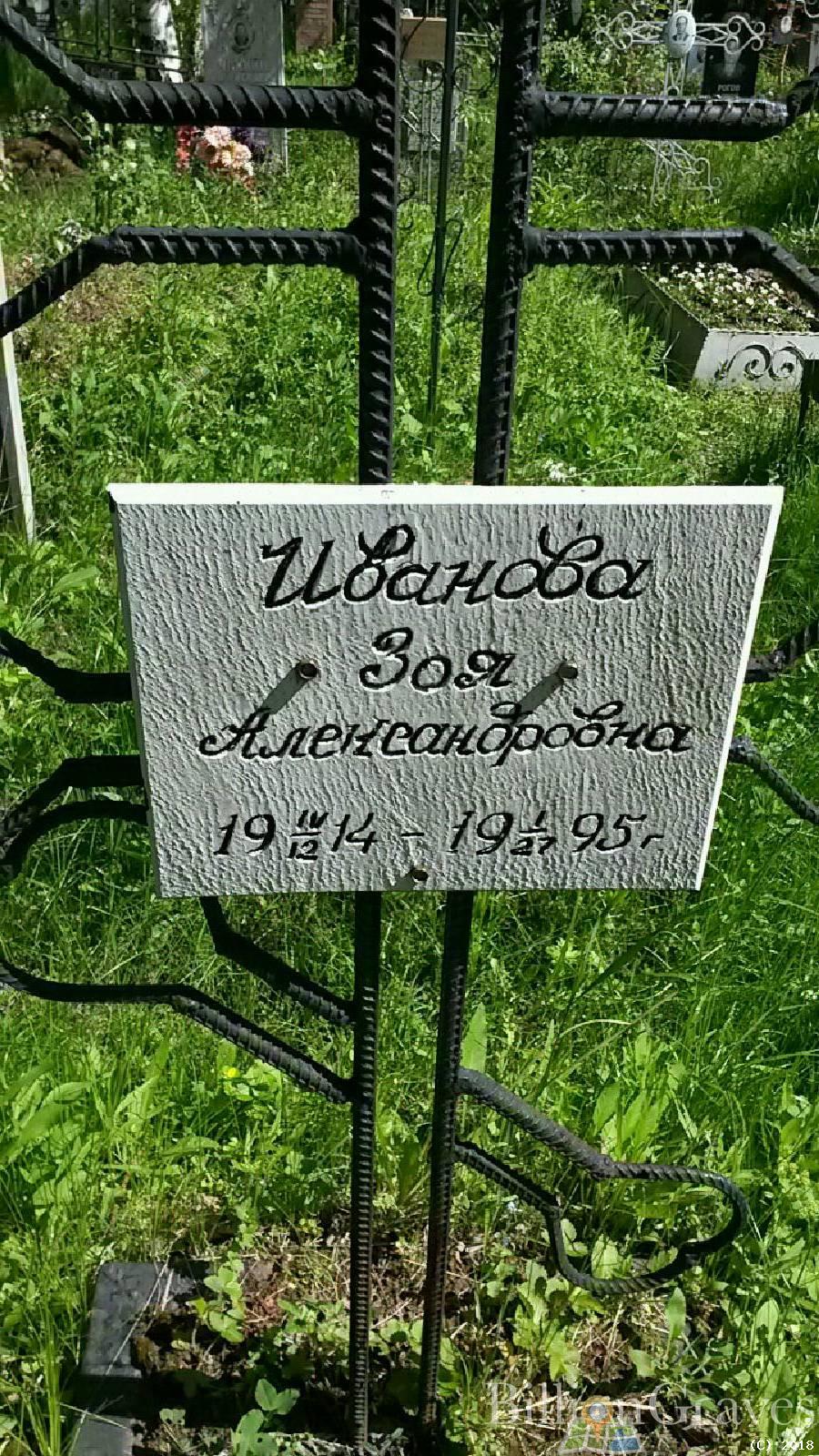 Иванова Зоя Александровна