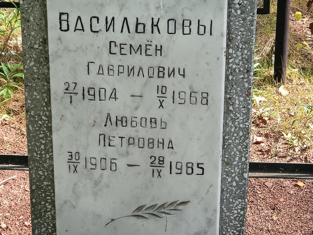 Васильков Семен Гаврилович