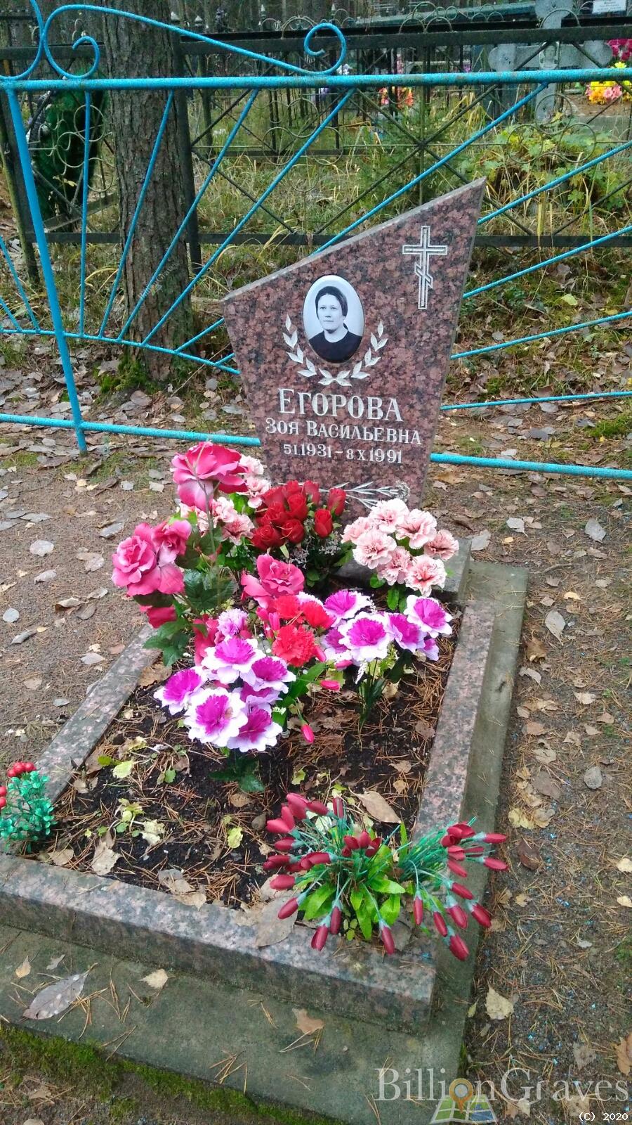 Егорова Зоя Васильевна