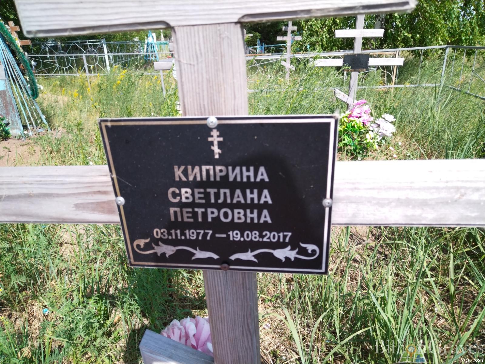 Киприна Светлана Петровна