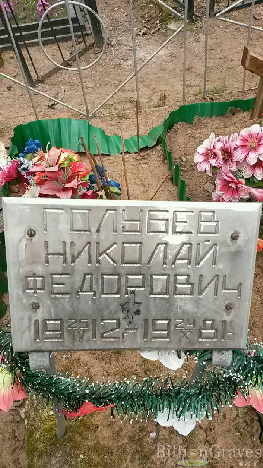 Голубев Николай Федорович
