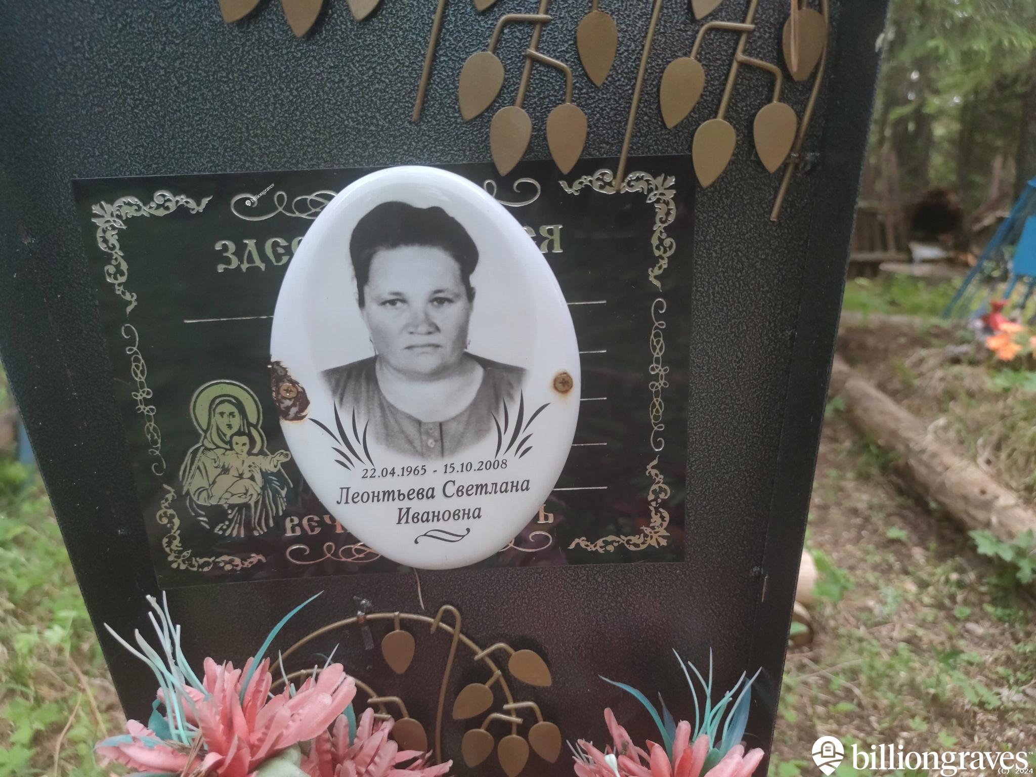 Леонтьева Светлана Ивановна