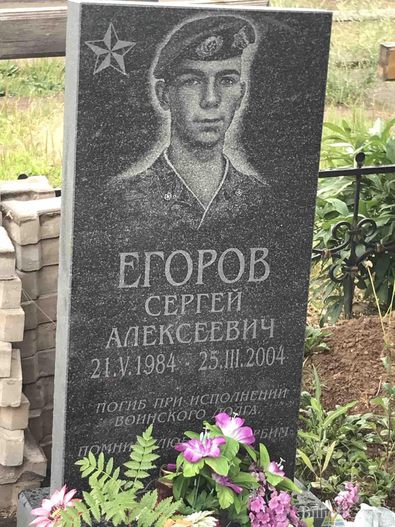 Егоров Сергей Алексеевич