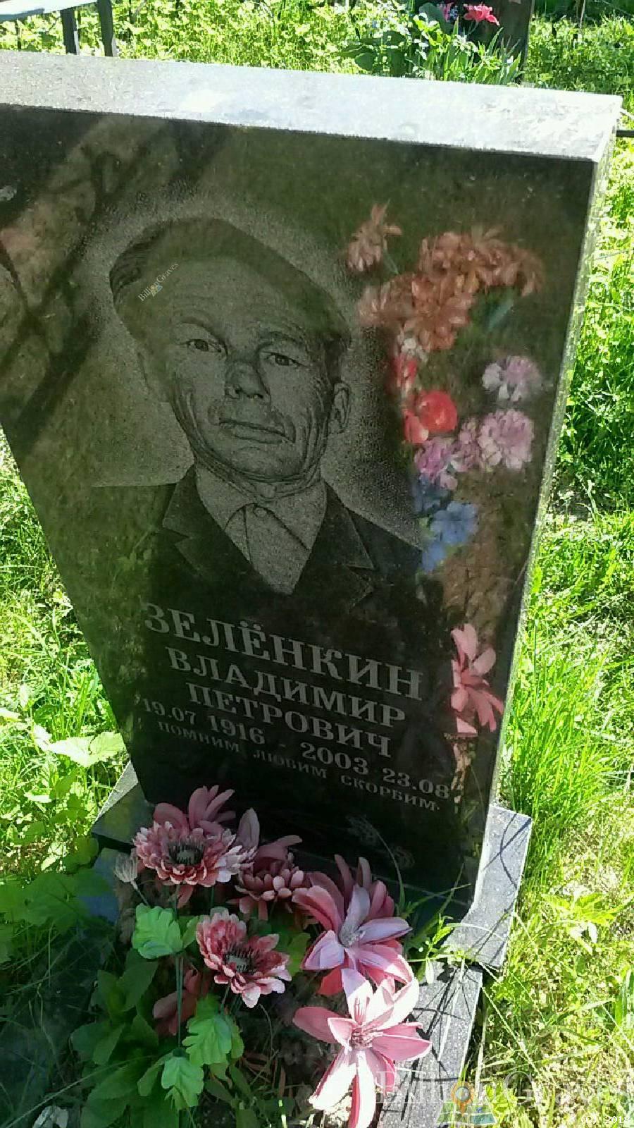 зелёнкин владимир петрович