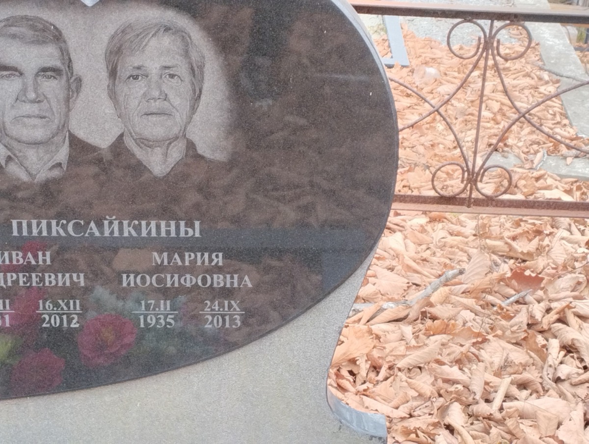 Пиксайкина Мария Иосифовна