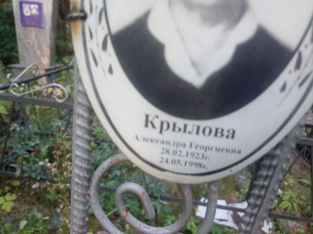 Крылова Александра Георгиевна