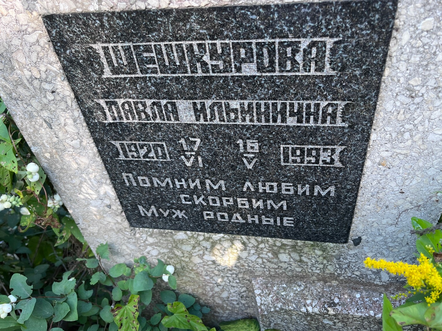 Павла Шешкурова Ильинична