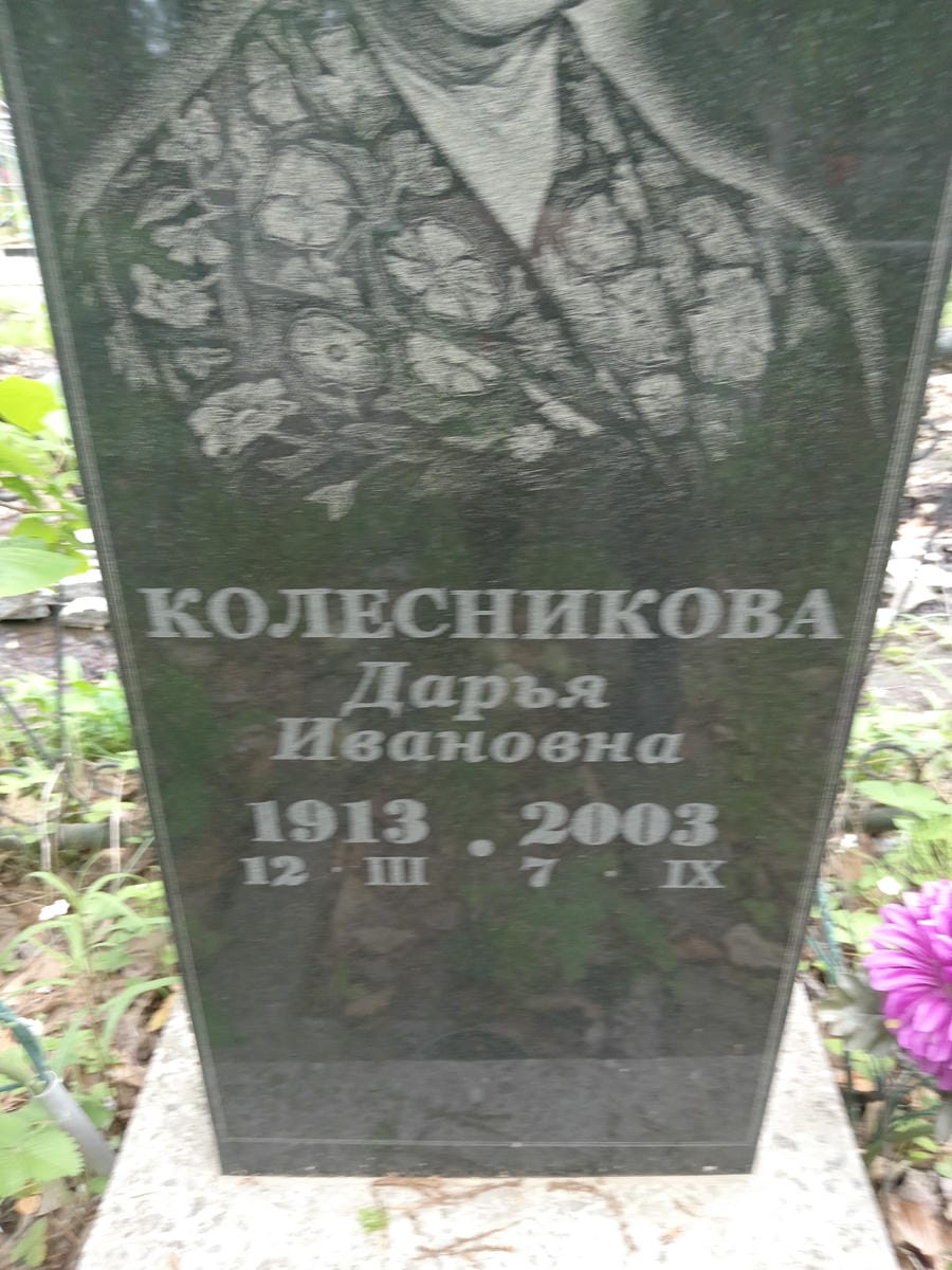 Колесникова Дарья Ивановна