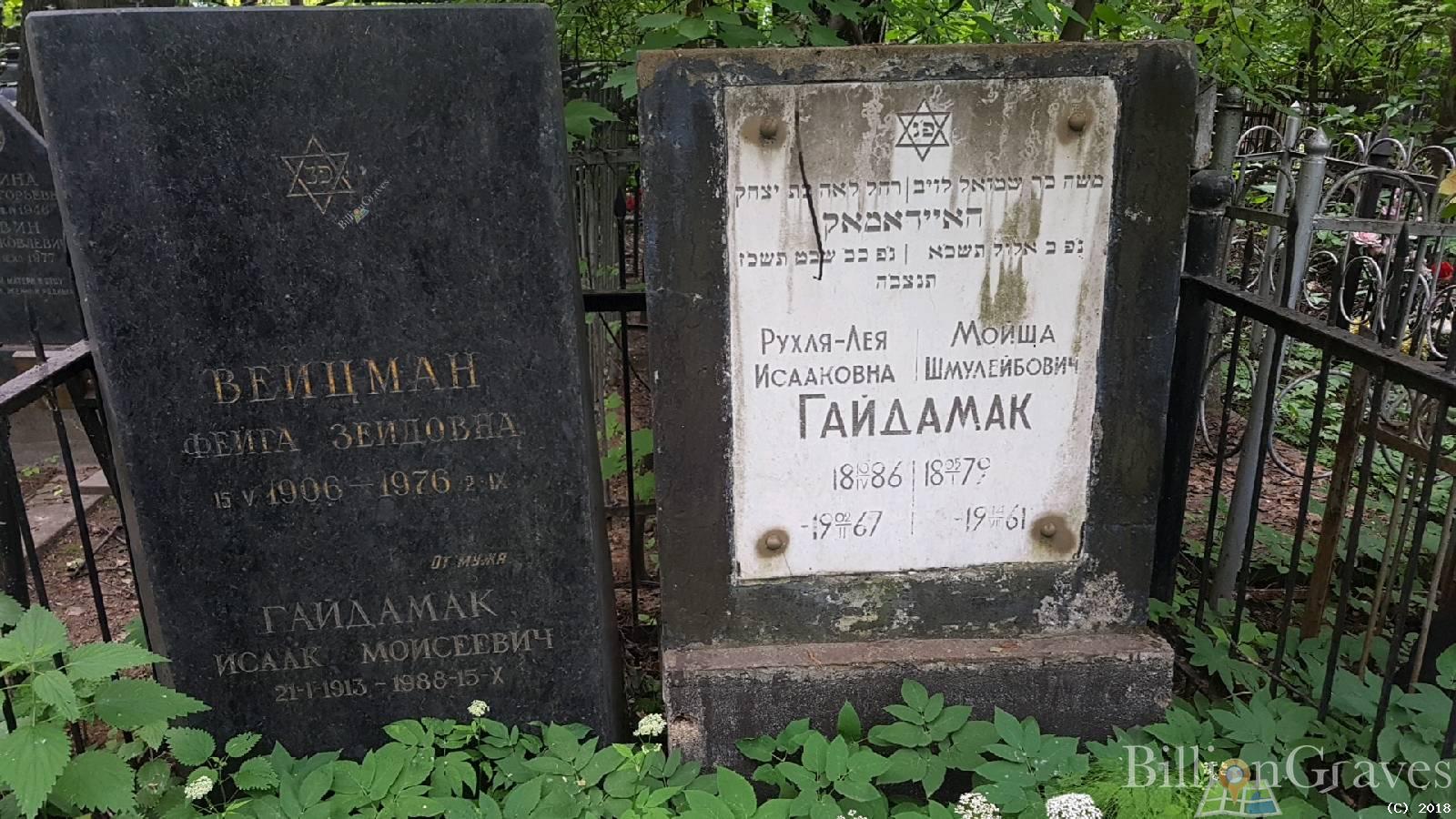 Вейцман Фейга Зейдовна