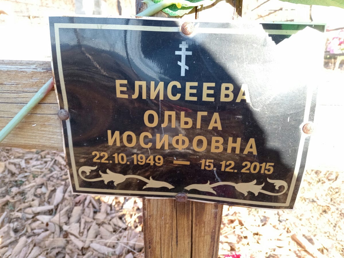 Елисеева Ольга Иосифовна