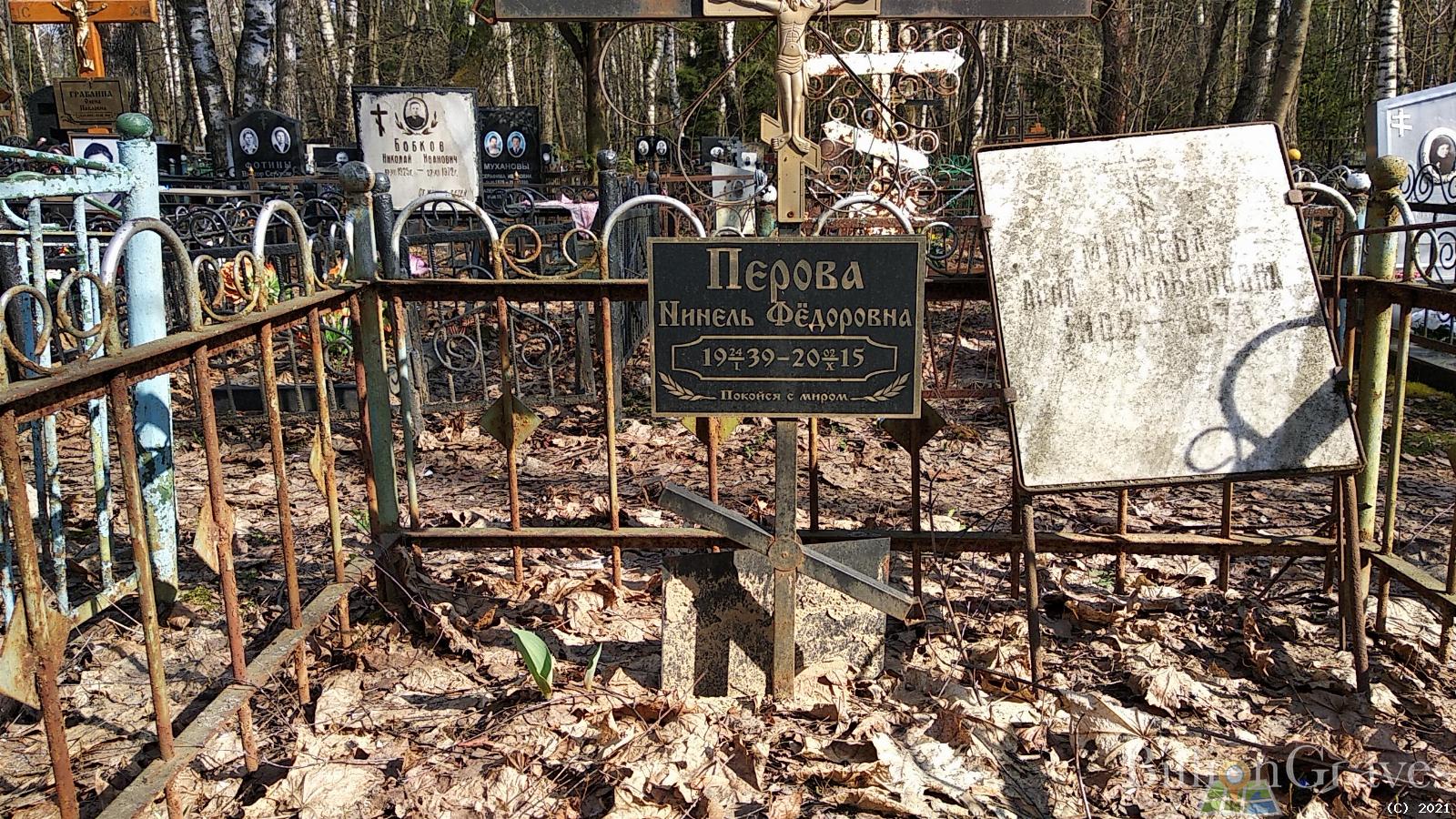Перова Нинель Федоровна