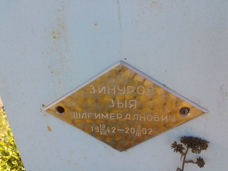 Зыя Зинуров Шагимерданович
