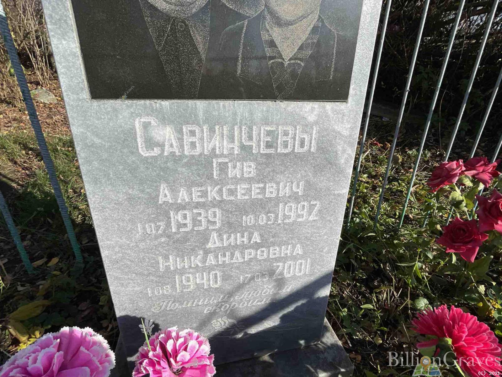 Савинчева Дина Никандровна