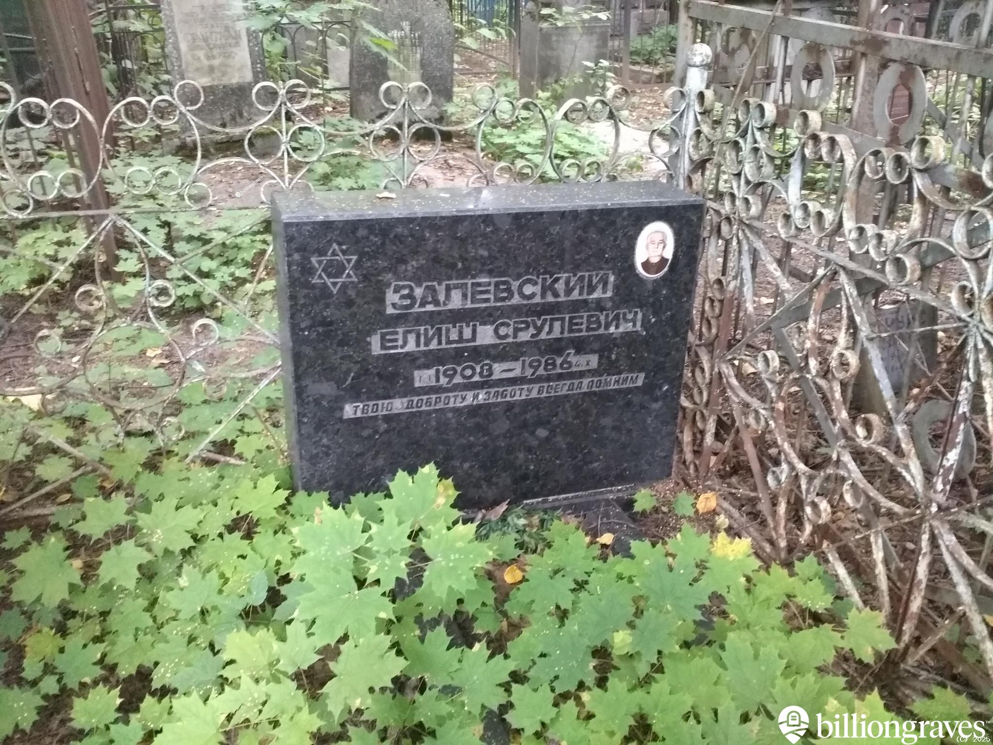 Залевский Елиш Срулевич