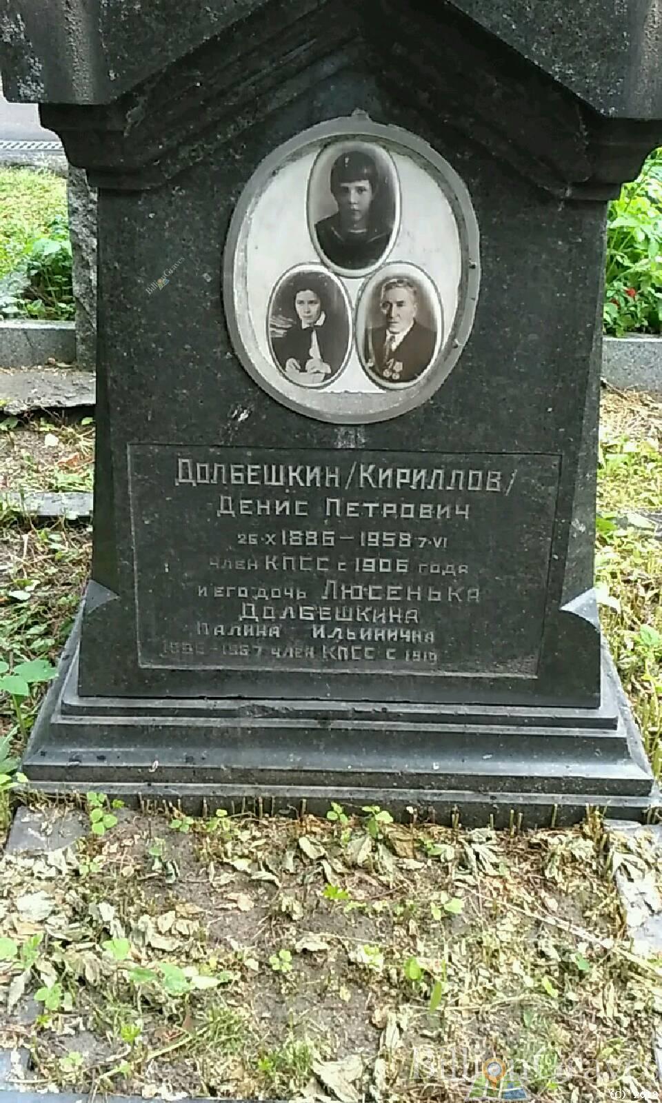 Долбешкин (Кириллов) Денис Петрович