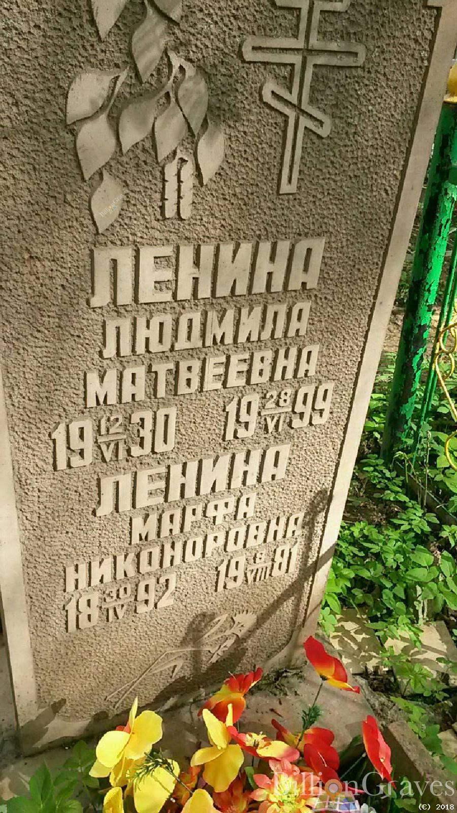 Ленина Людмила Матвеевна