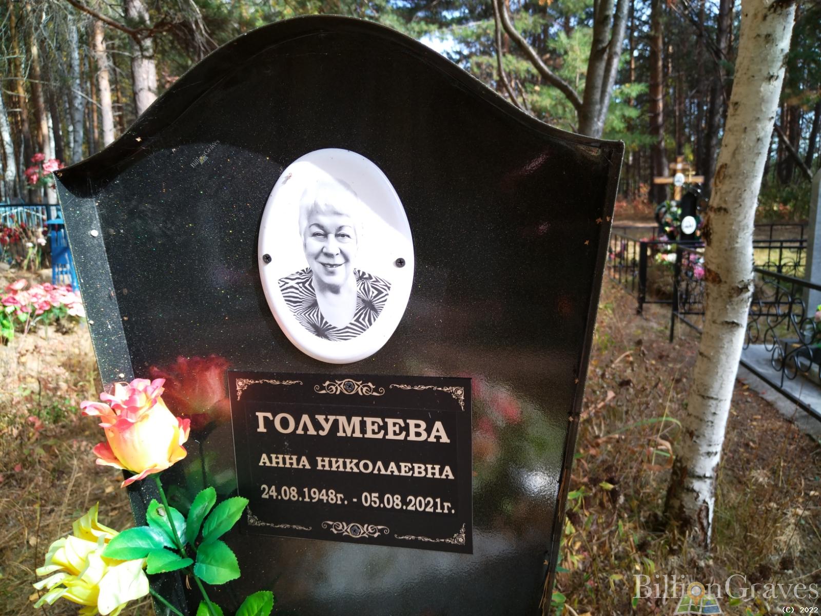 Голумеева Анна Николаевна