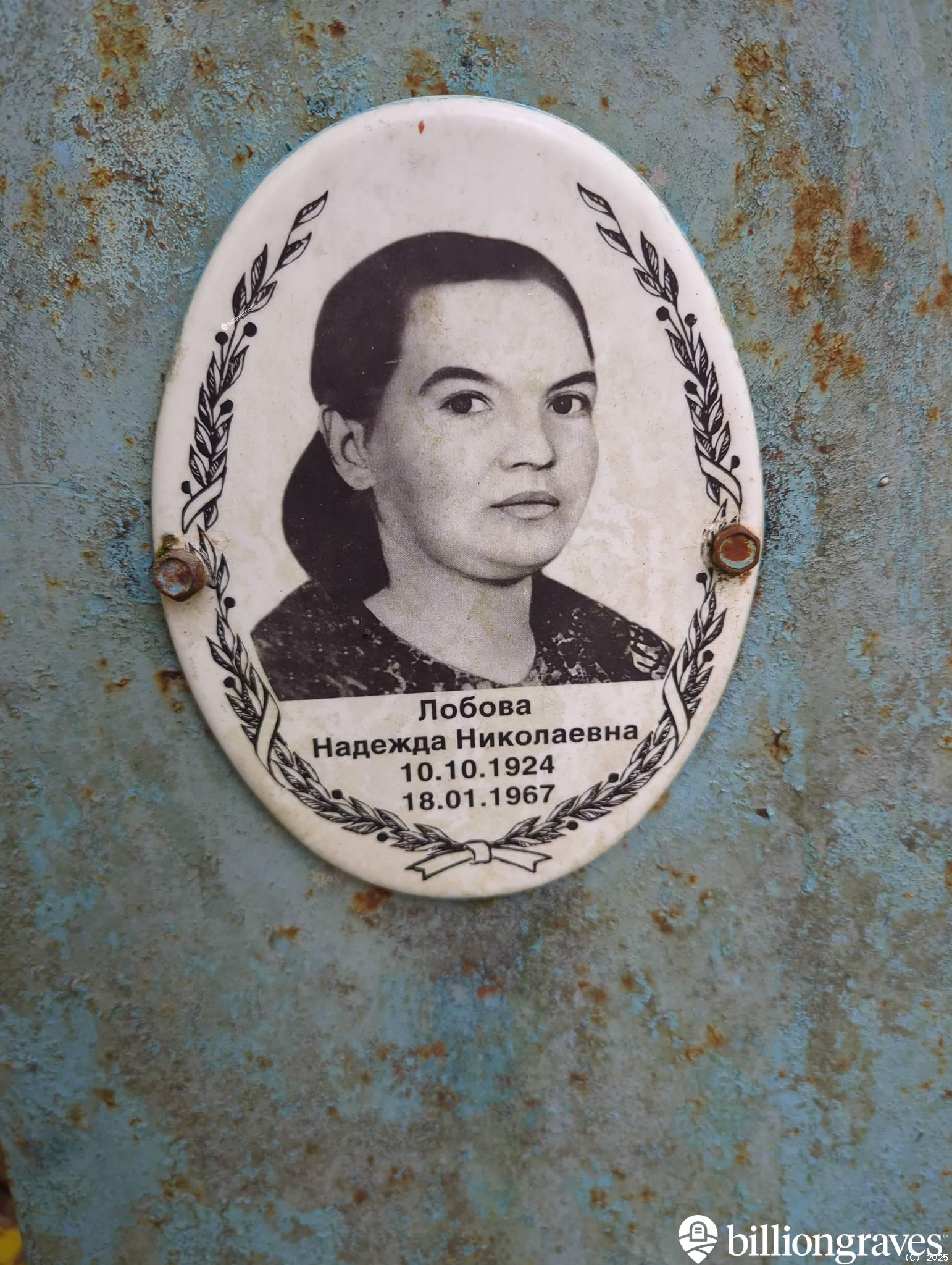 Лобова Надежда Николаевна