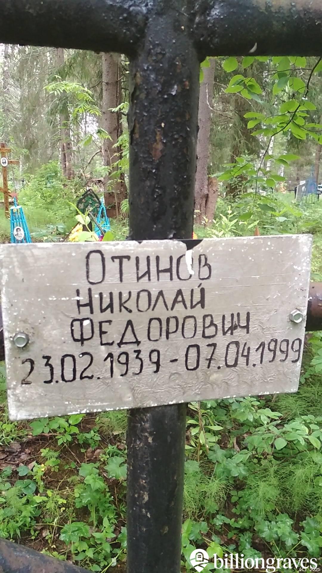 Отинов Николай Федорович