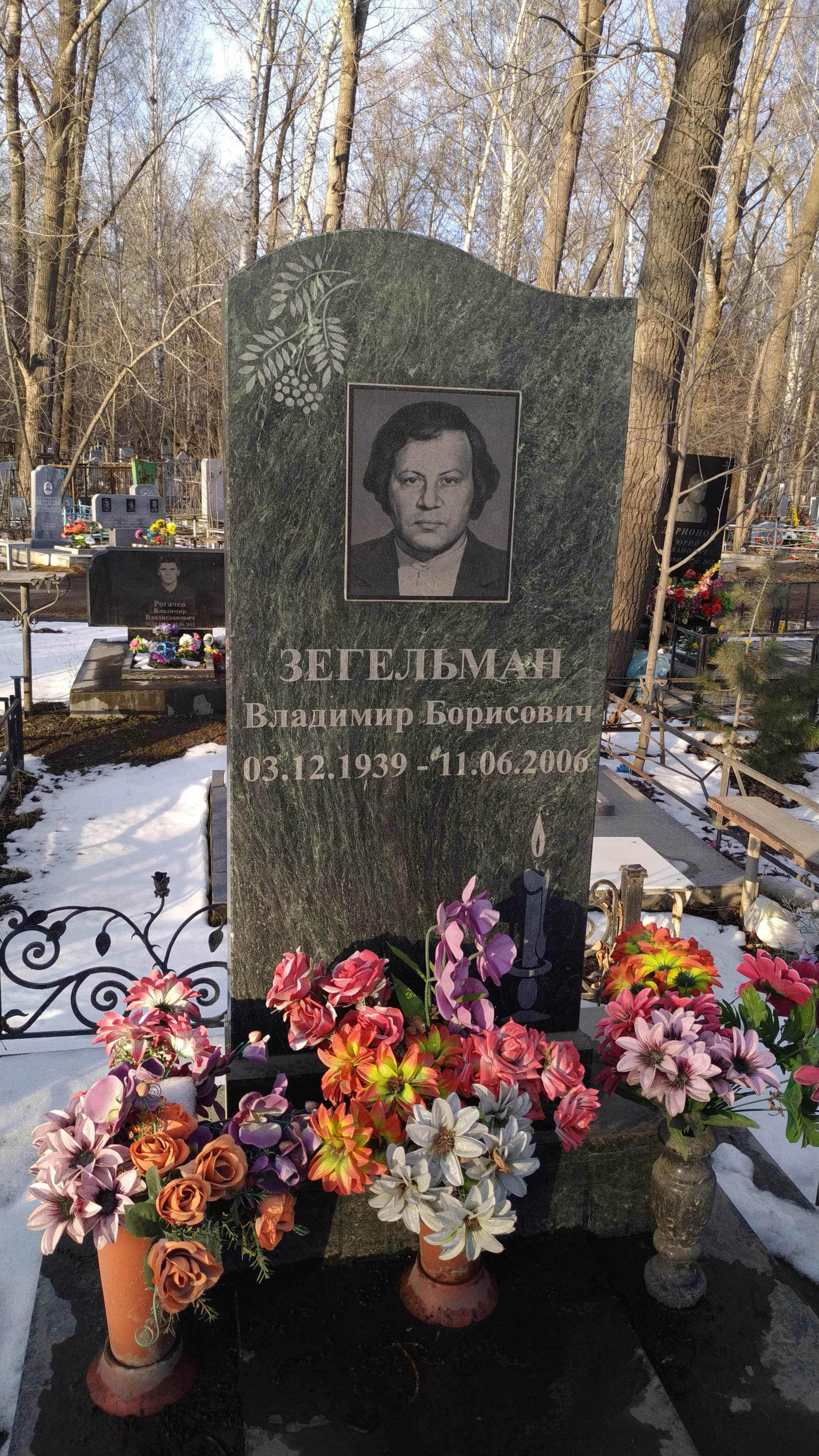 Зегельман Владимир Борисович